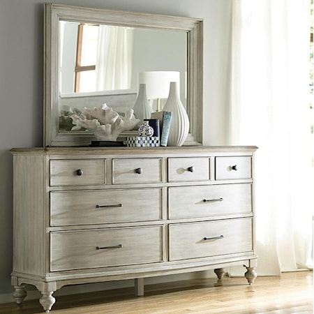 Weymouth Dresser Mirror Set